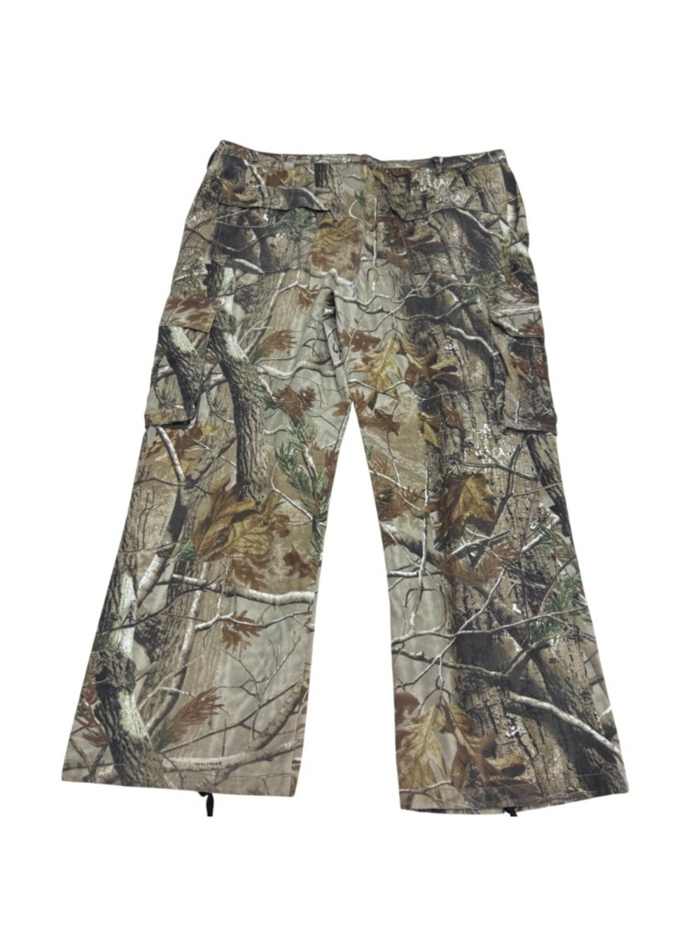 Realtree Men's Hunting Cargo Pants Camo Print Multiple Pockets Button 44/46 - Picture 2 of 13